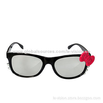 Children's Cinema Eyewear for Passive Digital Cinema Equipment